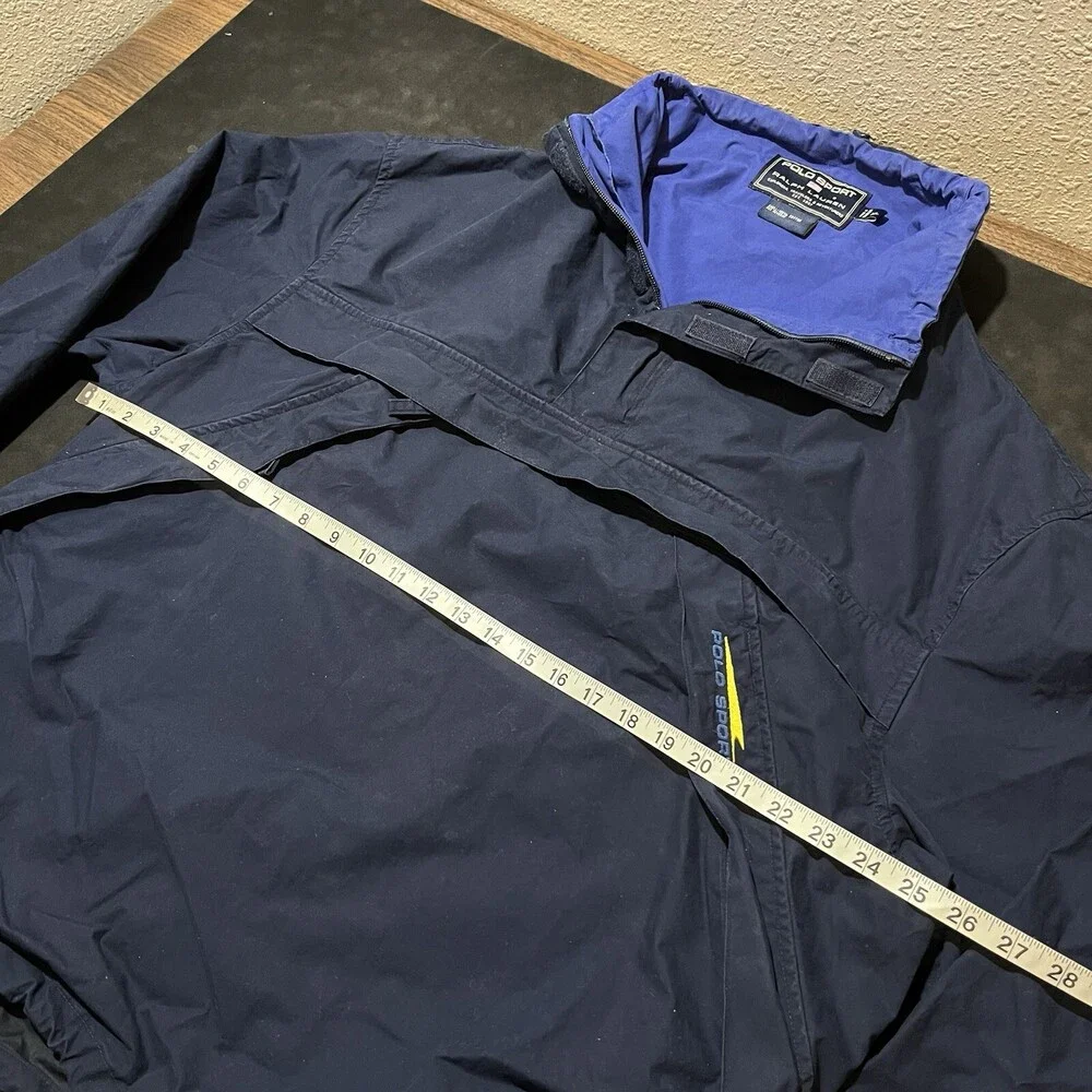 Polo Sport Vintage Harrington Ralph Lauren 90s Windbreaker Jacket Speedo Pepsi